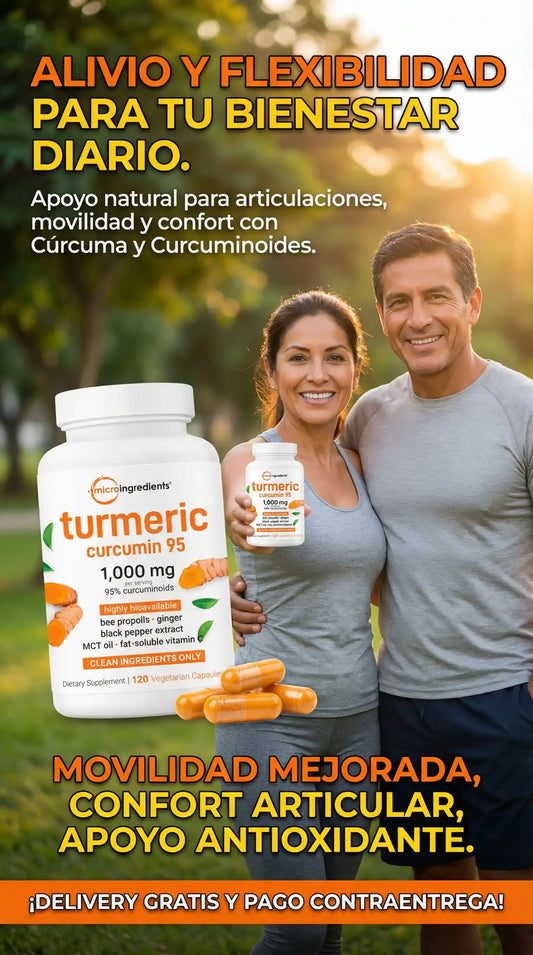 Turmeric Suplemento | Más bienestar día a día