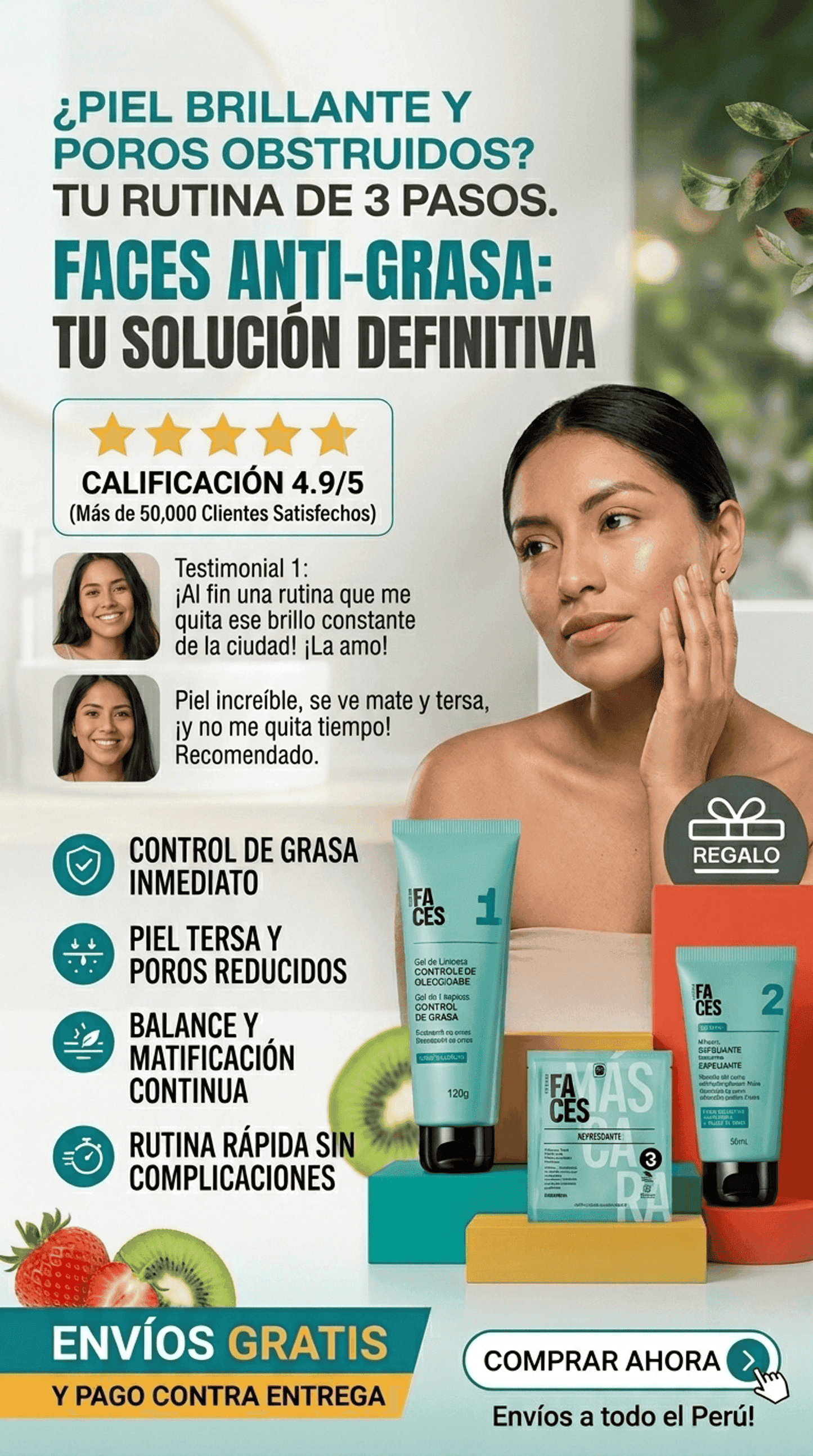 NATURA FACES ANTIGRASA