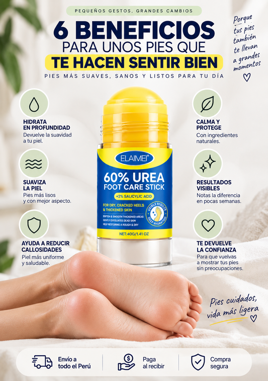 ROLL DERMA FEET | Hidrata, suaviza y cuida las zonas ásperas.