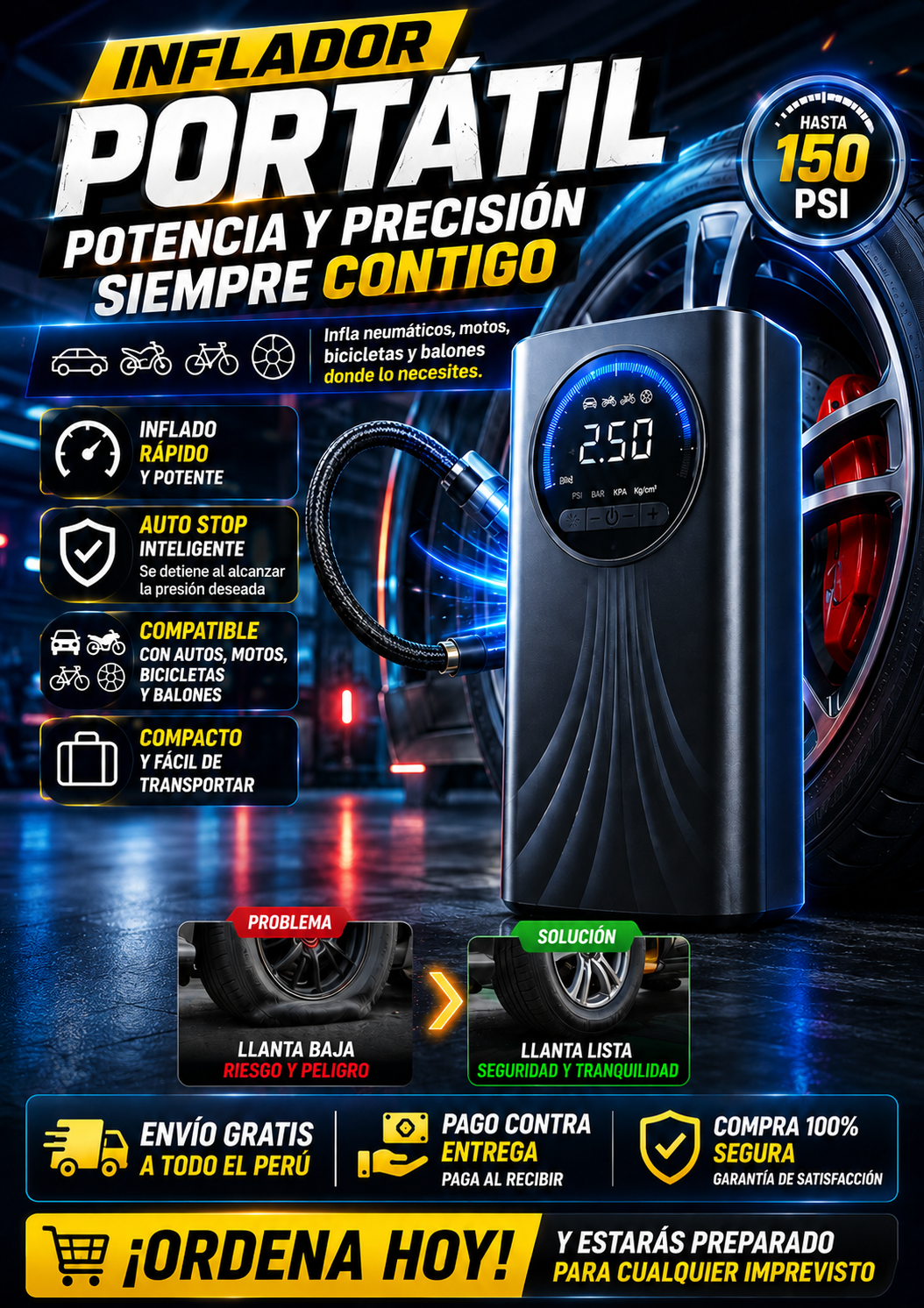 INFLADOR PORTATIL