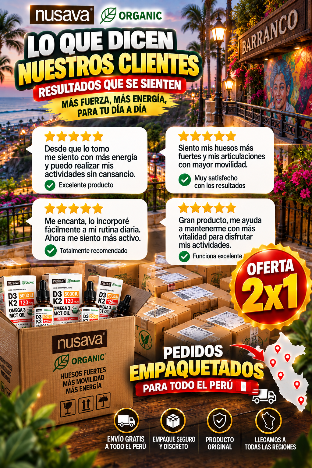 VITAMINA D3 + K2 | Apoya la Salud Ósea y Articular dia a dia