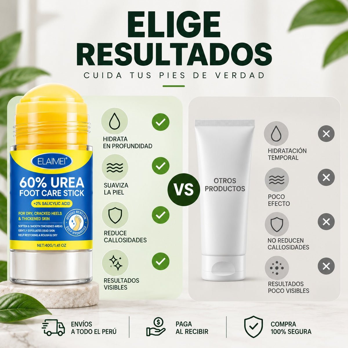 ROLL REPARADOR |  pies más suaves en 30 días |  40 gr
